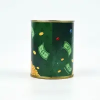Копилка-банка металл «Первый миллион», 7.5×9.5 см