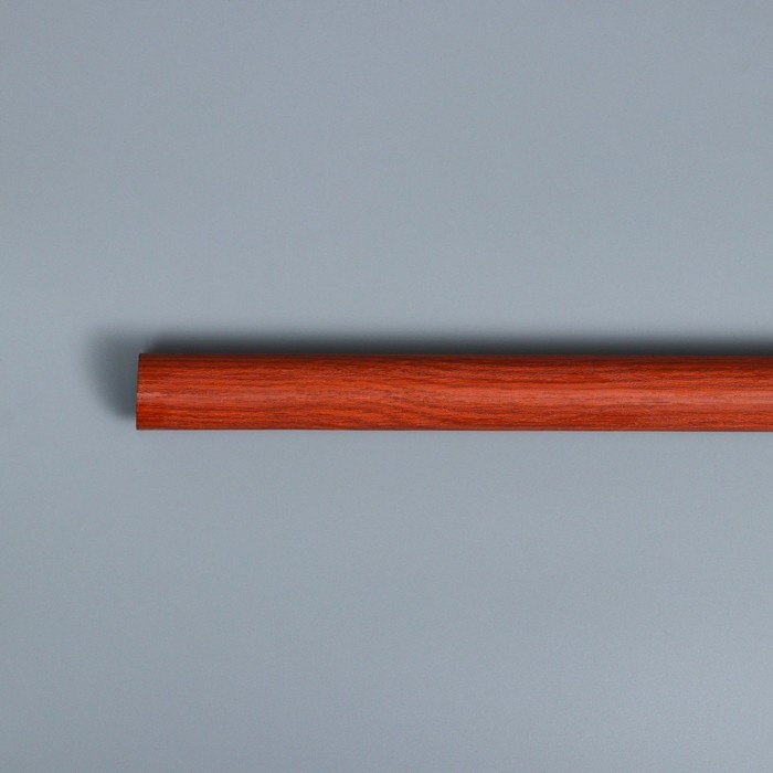 Карниз двухрядный, ширина 180 см, d=28 мм, пластиковые элементы, цвет черешня Карниз двухрядный, ширина 180 см, d=28 мм, пластиковые элементы, цвет черешня