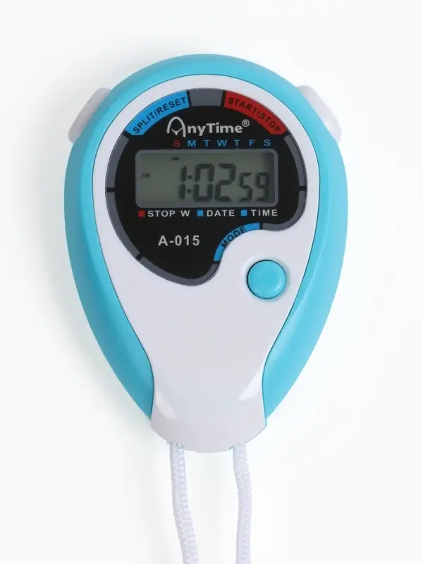 Секундомер, 1 отсечка, цвета МИКС