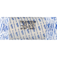 Бинт самофикс эласт 10м х10см Вариант, 10 шт/уп, ШК61935