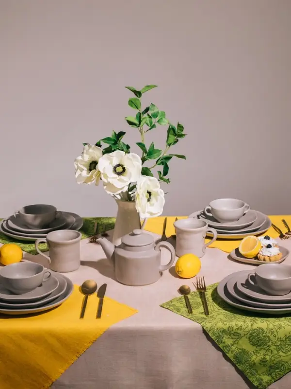 Кружка Magistro Potter, 350 мл, фарфор, светло-серый