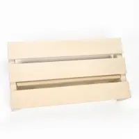 Полка-вешалка для бани и сауны &laquo;Универсальная&raquo;, 50&times;12&times;27 см, деревянная, 3 крючка