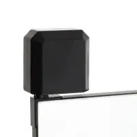 Зеркало интерьерное поворотное &laquo;Клик Мебель&raquo;, на дверцу, на стену, 80&times;30 см, цвет чёрный