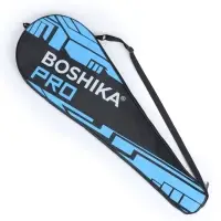 Ракетка для бадминтона BOSHIKA PRO, алюминий, графит, в чехле