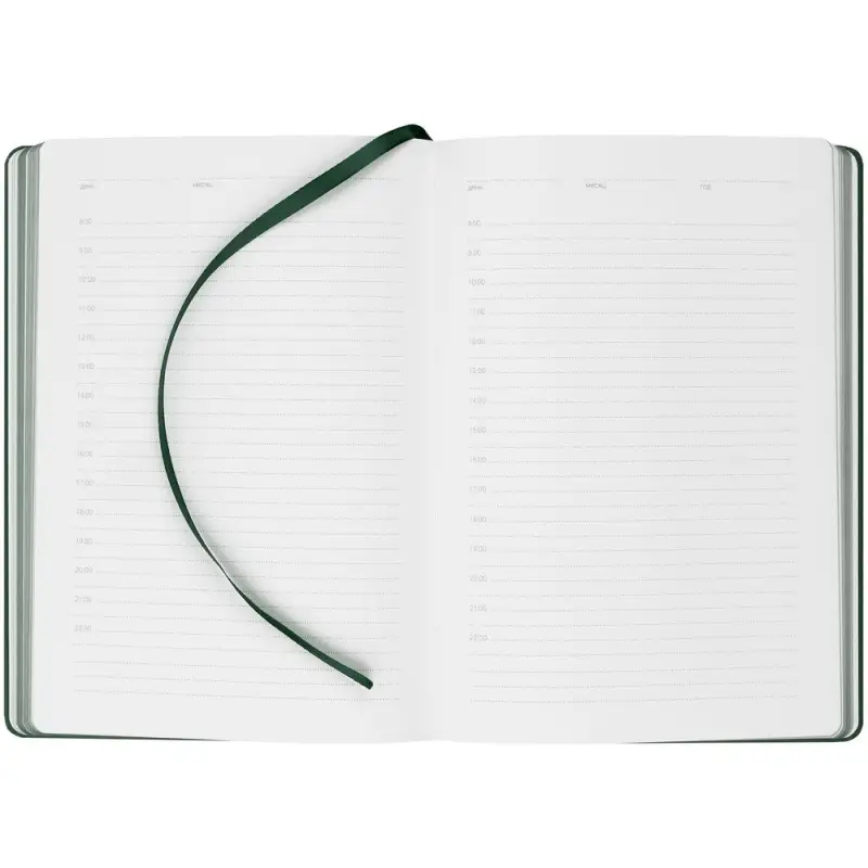 Ежедневник New Factor Metal, зеленый Ежедневник New Factor Metal, зеленый