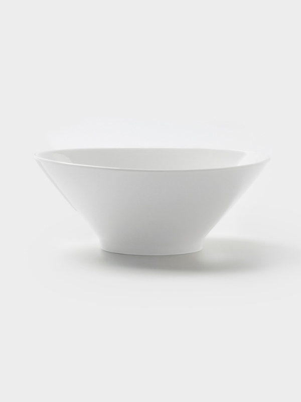 Салатник Hanna Knövell, d=20.8 см, конический, фарфор, белый Салатник Hanna Knövell, d=20.8 см, конический, фарфор, белый