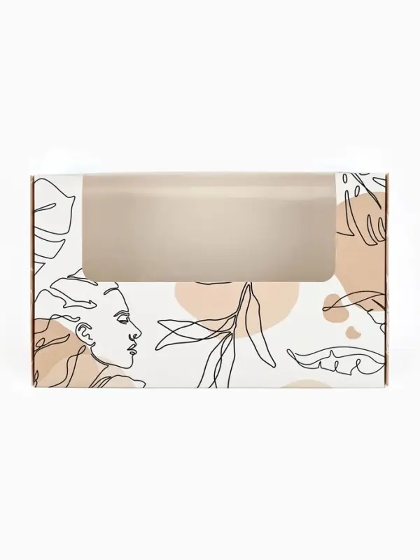 Коробка для эклеров, кондитерская упаковка, 5 вкладышей, &laquo;Для вдохновения&raquo;, 25.2&times;15&times;7 см