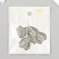 Декоративный элемент для творчества «Арт Узор. Милый зайка», 2.5×2.6 см
