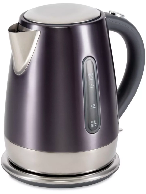 Чайник HYK-S7777 1,7л 2200Вт графит (металл) Чайник HYK-S7777 1,7л 2200Вт графит (металл)