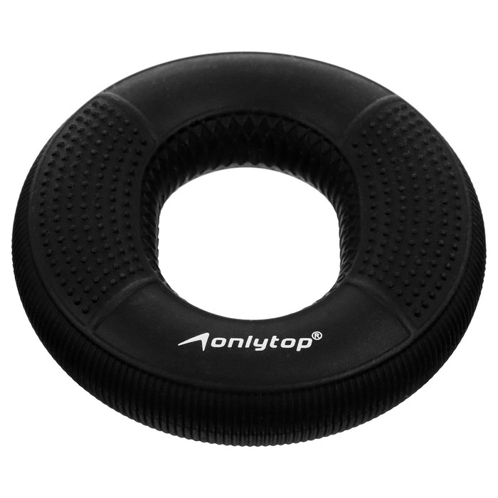 Эспандер кистевой с двойной нагрузкой ONLYTOP, массажный, 27-32 кг, цвет чёрный Эспандер кистевой с двойной нагрузкой ONLYTOP, массажный, 27-32 кг, цвет чёрный