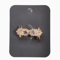 Зажим для кардигана "Ажур", астра, цвет белый в золоте Зажим для кардигана "Ажур", астра, цвет белый в золоте