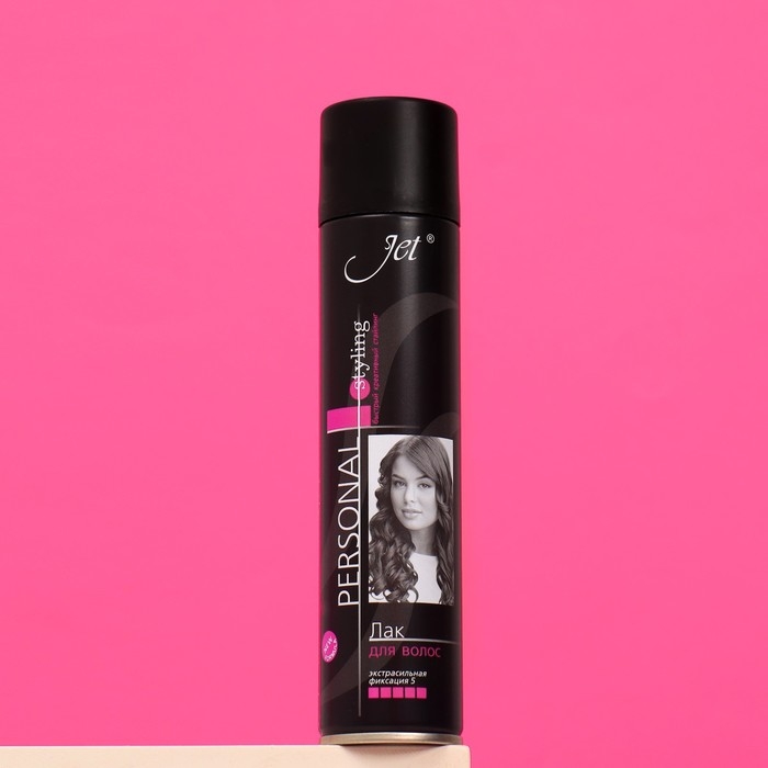 Лак для волос Jet  Лак для волос Jet "Стиль и Форма" экстра сильная фиксация, 190 мл