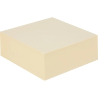 Стикеры Attache куб 76х76, пастельно желтый 400 л