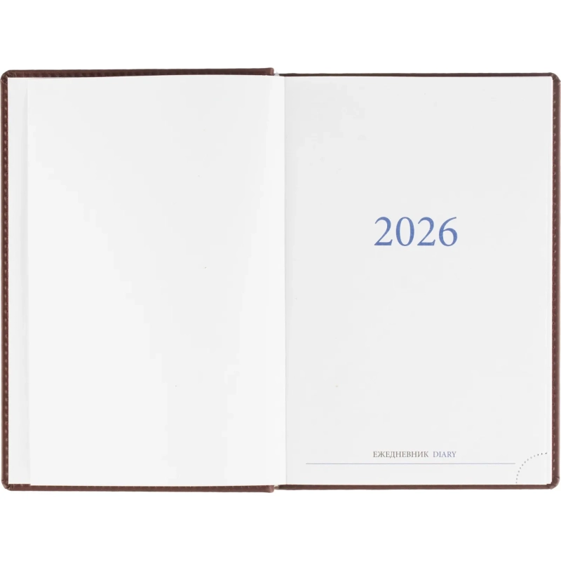 Ежедневник датированный 2026, бордо,А5, 148х218 мм,352 стр,АТТАСНЕ Вива