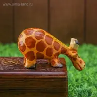 Сувенир дерево "Жираф Стёпа подглядывает" 11х8х4,5 см Сувенир дерево "Жираф Стёпа подглядывает" 11х8х4,5 см