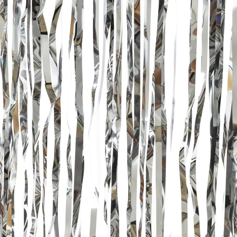 Дождик на елку Волшебство 1,5 мx 10 см, серебряный , НУ-5496