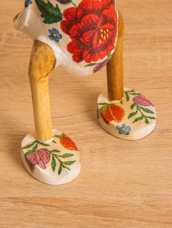 Сувенир «Утка с розой», 10×11×24 см, дерево Сувенир «Утка с розой», 10×11×24 см, дерево