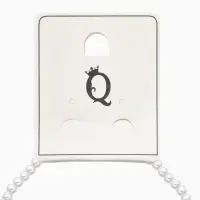 Чокер &laquo;Стразик&raquo;, сердце и жемчужные бусины, белый в серебре, 36 см + 5 см доп, цепочка