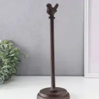 Фигурка чугун, держатель для полотенец бумажных &laquo;Птичка&raquo;, 12&times;12&times;33 см