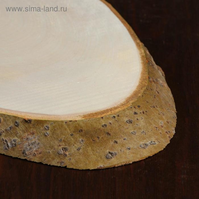 Спил осины, косой, 50х25 ±2см Спил осины, косой, 50х25 ±2см