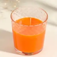 Ароматическая свеча в стакане &laquo;Папайя и драгонфрукт&raquo;, 8&times;8.5 см, 30 ч