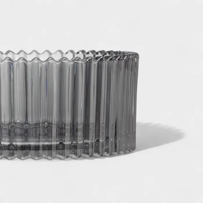 Сахарница Доляна &laquo;Царская&raquo;, 250 мл, 10.5&times;13 см, стекло, серая