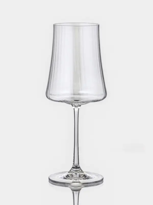 Набор бокалов для вина &laquo;Экстра&raquo;, 460 мл, 6 шт., хрустальное стекло, прозрачный