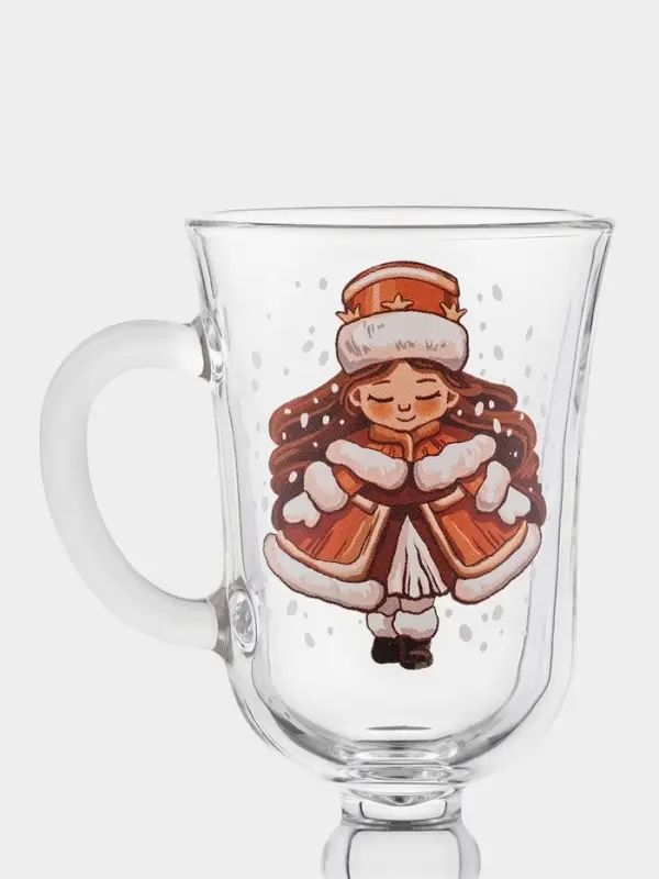 Кружка Кружка "Глинтвейн" "Новогодние игрушки" 250 мл