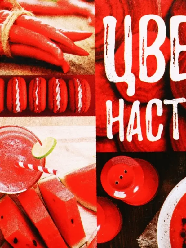 Ланч - бокс прямоугольный &laquo;Цвет настроения красный&raquo;, 500 мл