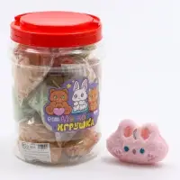 Набор мягких игрушек Milo toys в банке, 17 шт., МИКС