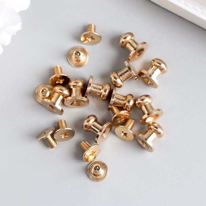 Ручка для шкатулки металл золото набор 10 шт 0,7х0,8 см Ручка для шкатулки металл золото набор 10 шт 0,7х0,8 см