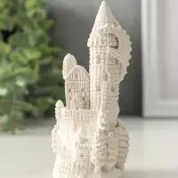 Фигурка гипс &laquo;Замок&raquo;, 12&times;6 см