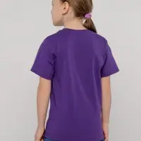 Футболка детская T-Bolka Kids, фиолетовая, 6 лет