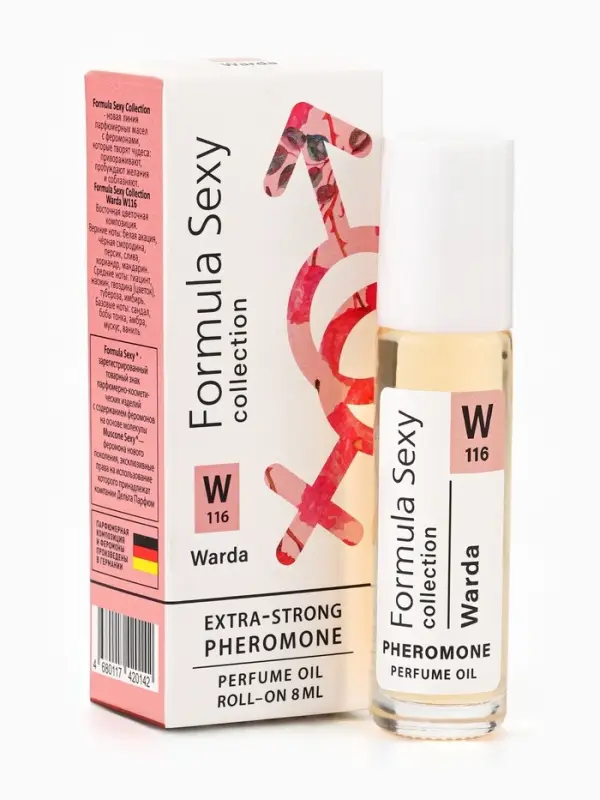 Парфюмерное масло женское с феромонами Formula Sexy Collection Warda W116, 8 мл (по мотивам Warda (Swiss Arabian)