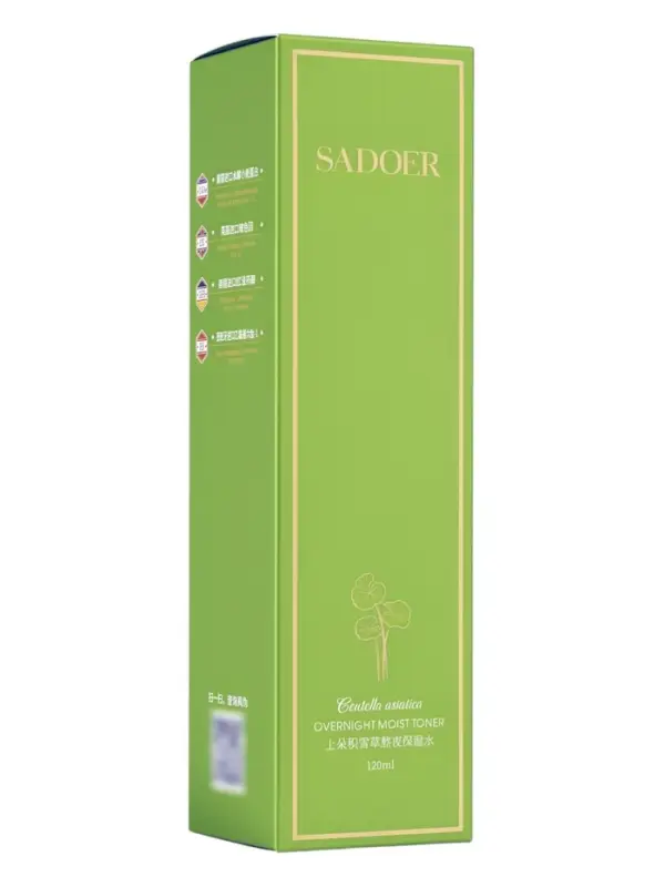 Ночной тоник для лица с экстрактом центеллы Sadoer, 120 мл