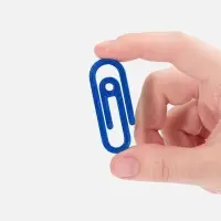 Подвеска Office, 3D-печать на заказ, скрепка