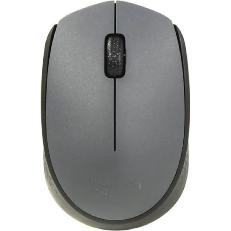 Мышь компьютерная Logitech беспроводная M170, Gray [910-004646
