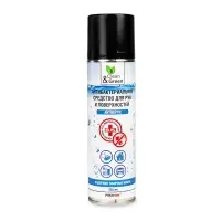 Антибактериальное средство для рук и поверхностей (аэрозоль) 335 мл Clean&Green CG8009