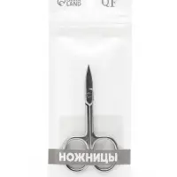 Ножницы маникюрные, загнутые, широкие, 8.7 см