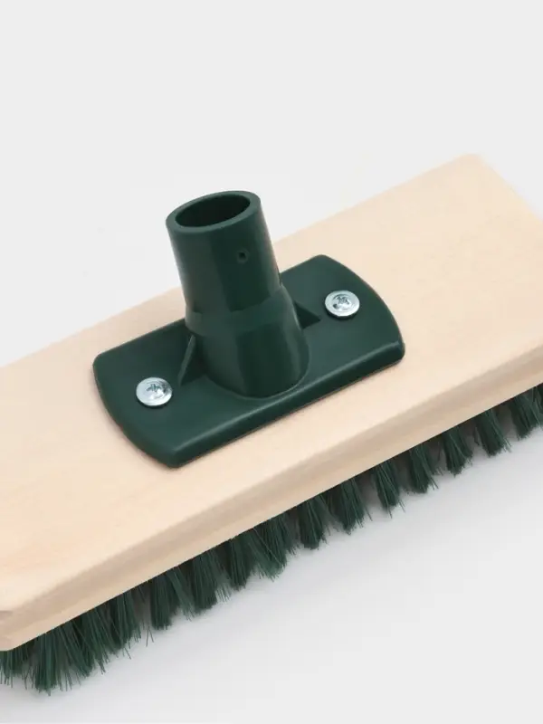 Щётка палубная, 21.5&times;8 см, усиленный угловой держатель с резьбой