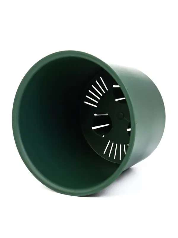 Кашпо со вставкой 7,8 л d28 см h25,5 см РАМОНА нефритовый,