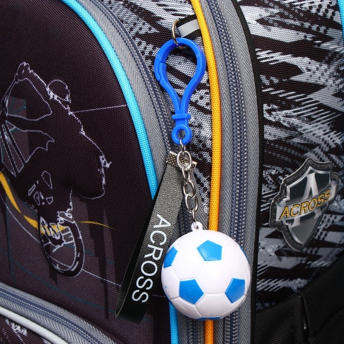 Рюкзак каркасный 36 х 28 х 11 см, Across 198, наполнение: мешок, серый ACR22-198-2 Рюкзак каркасный 36 х 28 х 11 см, Across 198, наполнение: мешок, серый ACR22-198-2