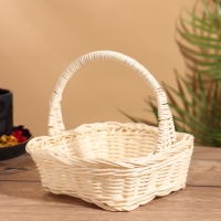 Корзина плетеная 16x15x18 см, ротанг