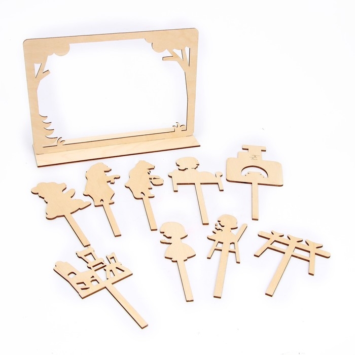 Теневой театр по мотивам русской народной сказки «Три медведя» Теневой театр по мотивам русской народной сказки «Три медведя»