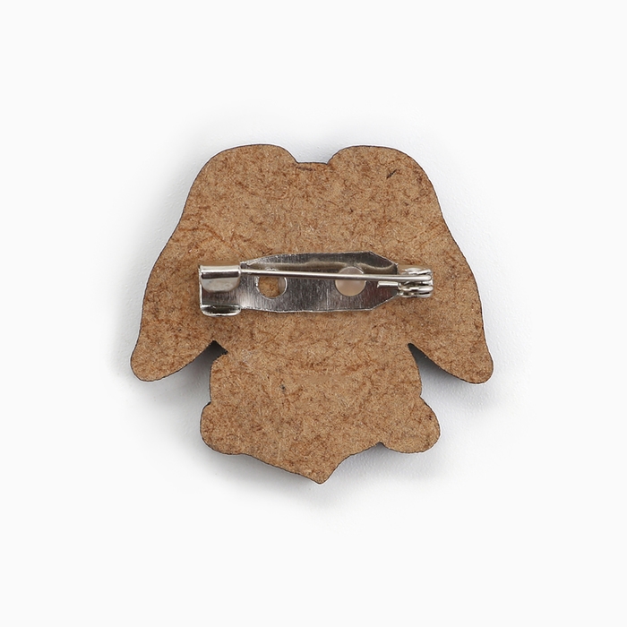 Значок на открытке «Зайчик», 10 х 8 см Значок на открытке «Зайчик», 10 х 8 см