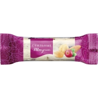 Конфеты Стильные штучки нуга с клюквой и орехами, 2кг