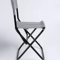 Стул туристический складной ACTIWELL, 42&times;31&times;66.5 см, со спинкой, до 100 кг, МИКС