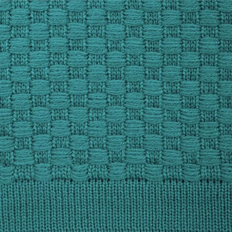 Плед Sheerness, бирюзовый (тиффани)