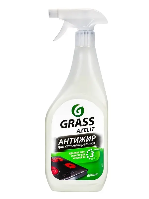 Чистящее средство Grass Azelit, спрей, для стеклокерамики, 600 мл