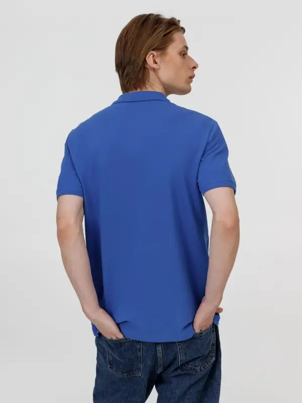 Рубашка поло унисекс Pulse, ярко-синяя (royal), размер XXL